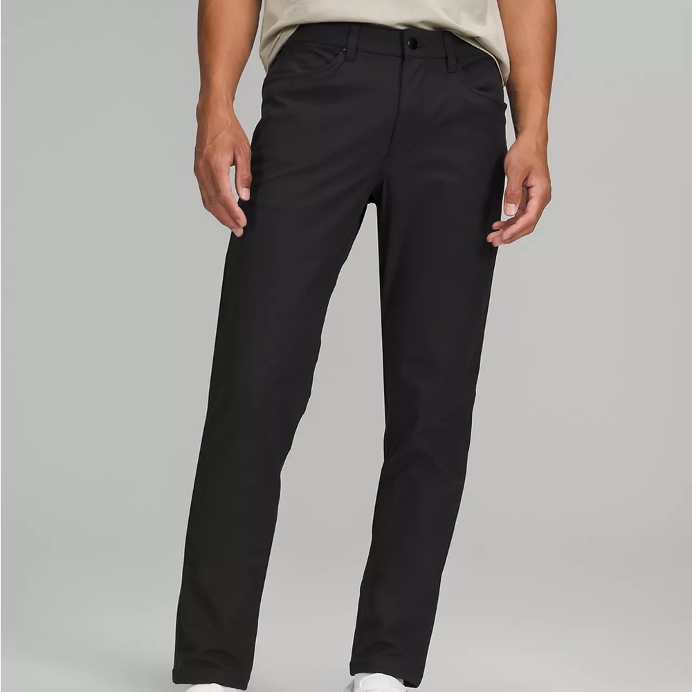 Lululemon black ABC 32” Slim-Fit Pant